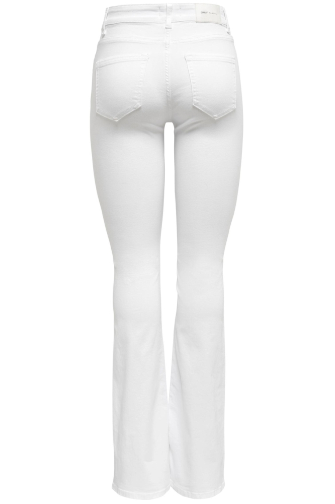 ONLBLUSH MID FLARED DNM REA0730 NOO 15313015 White